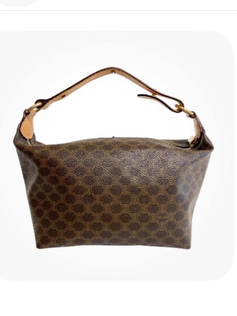 Celine Macadam Triomphe pouch bag. Vintage.